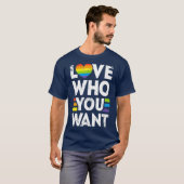 LGBTQ-Mannen T-shirt (Voorkant volledig)