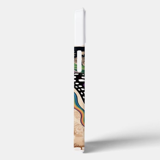 LGBTQ Maya Butterfly Art | Rainbow Pride Case-Mate iPhone Case (Achterkant / Rechts)