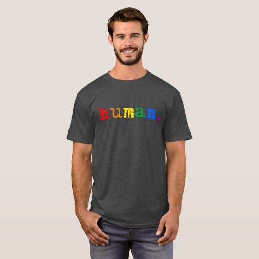 LGBTQ+ mens T-shirt (Voorkant volledig)