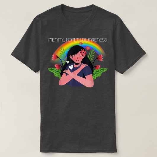 Lgbtq Mental Health Awareness 3010 T-shirt (Design voorkant)