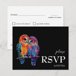 LGBTQ+ met dieetvereisten Eeuwige Eenheid RSVP Kaartje