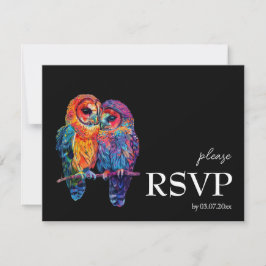 LGBTQ+ met dieetvereisten Eeuwige Eenheid RSVP Kaartje