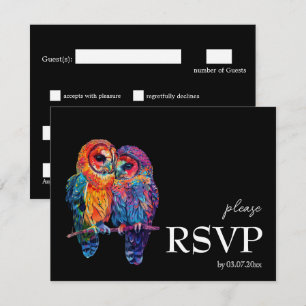 LGBTQ+ met dieetvereisten Eeuwige Eenheid RSVP Kaartje