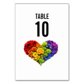 LGBTQ+ met foto Bloei Samen Kaart (Voorkant)