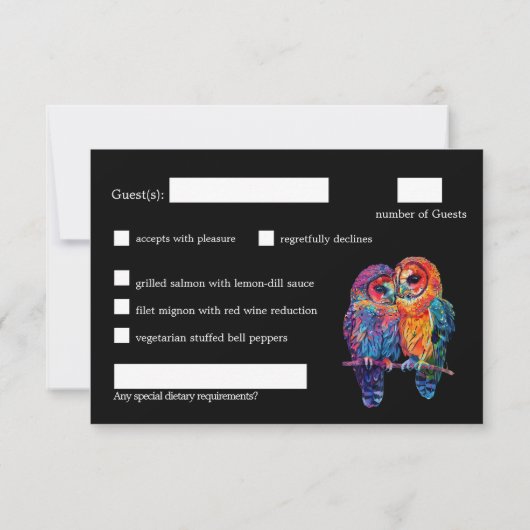 🌈LGBTQ+ met menu Budget Eeuwige Eenheid (Achterkant)