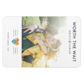 LGBTQ met uitgestelde weddenschap Opslaan Datum me Magneet (Horizontaal)