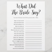 LGBTQ Modern 2-zijdig Vrijgezellenfeest spelletjes Flyer (Voorkant)