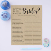 LGBTQ Moderne 2-zijdige Bruiloftsspelletjes Flyer (Enkel)