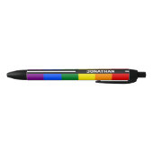 LGBTQ  naam Gay Pride Flag Rainbow Blauwe Inkt Pen (Bodem)