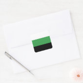 LGBTQ Neutrois Pride Vlag Vierkante Sticker (Envelop)