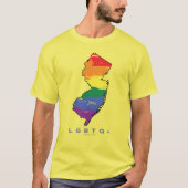 LGBTQ+ NJ Proud T-shirt (Voorkant)