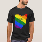 LGBTQ+ Ohio Pride T-shirt (Voorkant)