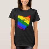 LGBTQ+ Ohio Pride T-shirt (Voorkant)