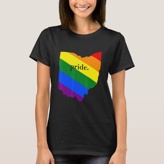 LGBTQ+ Ohio Pride T-shirt (Voorkant)