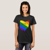 LGBTQ+ Ohio Pride T-shirt (Voorkant volledig)