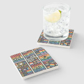 LGBTQ-onderzetter Stenen Onderzetter (Zijkant)