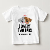 LGBTQ-ouders Ik hou van mijn 2 vaders (Voorkant)