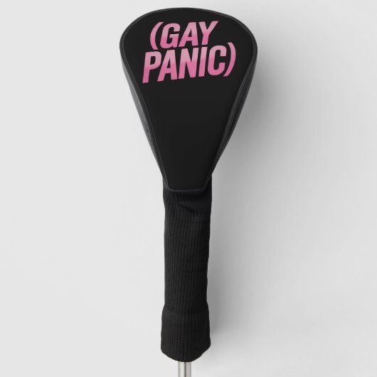 LGBTQ-paniek protest LGBTQ trots Golfheadcover (Voorkant)