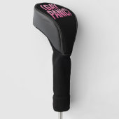 LGBTQ-paniek protest LGBTQ trots Golfheadcover (Schuin)