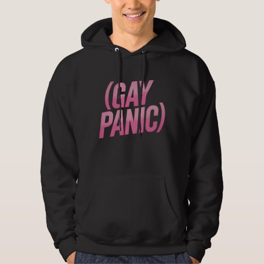 LGBTQ-paniek protest Pride Hoodie (Voorkant)