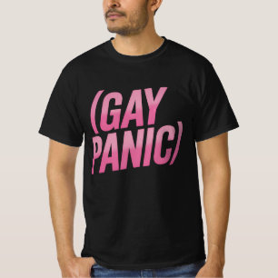 LGBTQ-paniekdemonstratie trots T-shirt