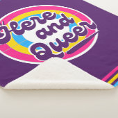 LGBTQ: Panseksuele vlag - Hier en Queer Sherpa Deken (3/4)