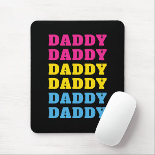 LGBTQ papa Pansexual Pride Dad Vaderdag Muismat