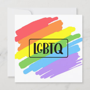 LGBTQ-penseelstreken regenboog Kaart