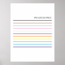 LGBTQ Plain Pride Rainbow-kleuren Progress Pride