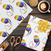 LGBTQ plus Tulp Bloemen Cadeaupapier