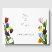 LGBTQ plus Tulpen Bloemen Gastenboek (Voorkant)