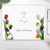 LGBTQ plus Tulpen Bloemen Gastenboek