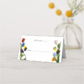 LGBTQ plus Tulpen Bloemen Plaatskaartje (Voorkant)