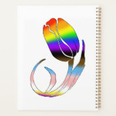 LGBTQ plus Tulpen Bloemen Planner (Achterkant)