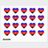 LGBTQ Poly Pride Polyamory Pride Vlag Hart Sticker (Vel)