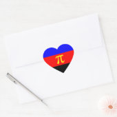 LGBTQ Poly Pride Polyamory Pride Vlag Hart Sticker (Envelop)
