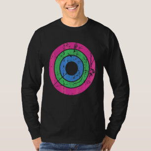 Lgbtq Polyseksuele Vlag Cirkel Lgbtqia+ Poly T-shirt