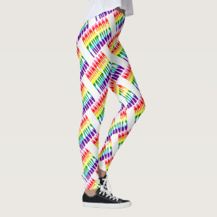 LGBTQ Pride 2023 Leggin van Liefde, Rainbow Flag Leggings