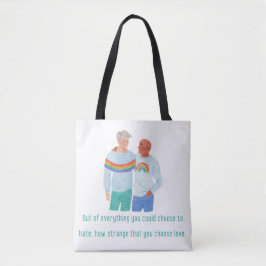 LGBTQ+ Pride Art Tote Bag