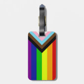LGBTQ+ Pride Bagagelabel (Achterkant verticaal)