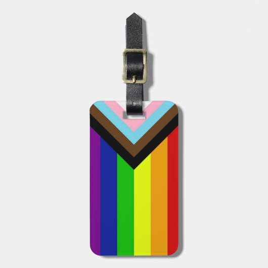 LGBTQ+ Pride Bagagelabel (Voorkant verticaal)