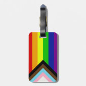 LGBTQ+ Pride Bagagelabel (Achterkant verticaal)