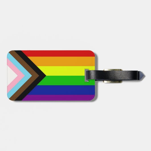 LGBTQ+ Pride Bagagelabel (Achterkant horizontaal)