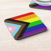 LGBTQ+ Pride Bier Onderzetter (Linkerzijde)