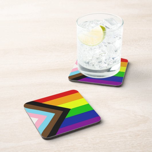 LGBTQ+ Pride Bier Onderzetter (Rechterzijde)