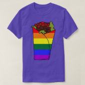 LGBTQ Pride Burrito T-shirt (Design voorkant)