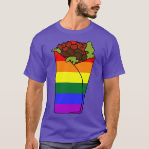 LGBTQ Pride Burrito T-shirt