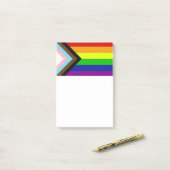 LGBTQ+ Pride Button Post-it Nota's Post-it® Notes (Op bureau)