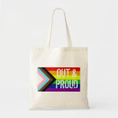 LGBTQ+ Pride Canvas tas (Voorkant)