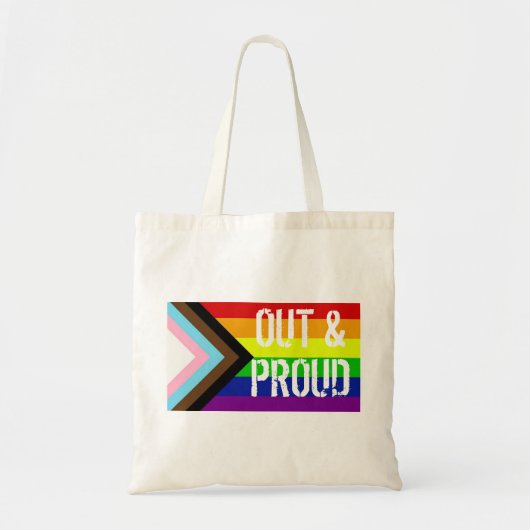 LGBTQ+ Pride Canvas tas (Voorkant)